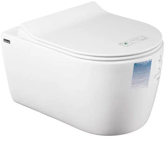 Унитаз подвесной Idevit Alfa с сиденьем Soft Close SETK3104-2616-001-1-6000
