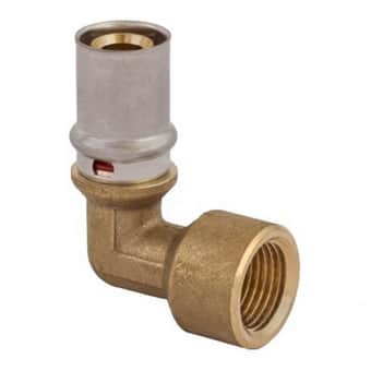 Уголок APE (3/4"х20) с внутренней резьбой под пресс фитинг
