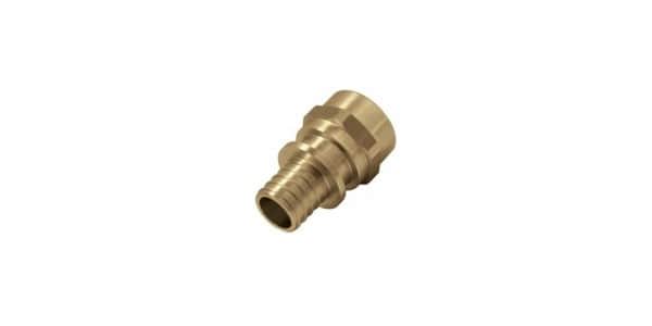 Соединитель латунный Push с манжетой с резьбой внутренней 14x2 G1/2" KAN-therm
