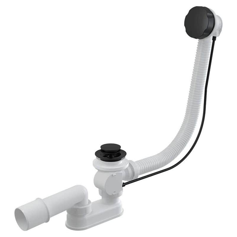 Alcadrain A55 Black сифон для ванны