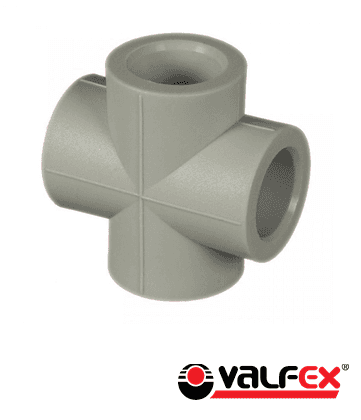 Крестовина полипропиленовая 20мм Valfex