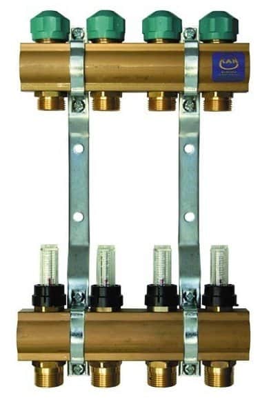 Коллектор для теплого пола KAN-therm 75040A
