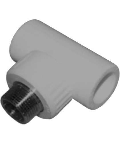 Тройник комбинированный н/р 25х1/2" Valfex