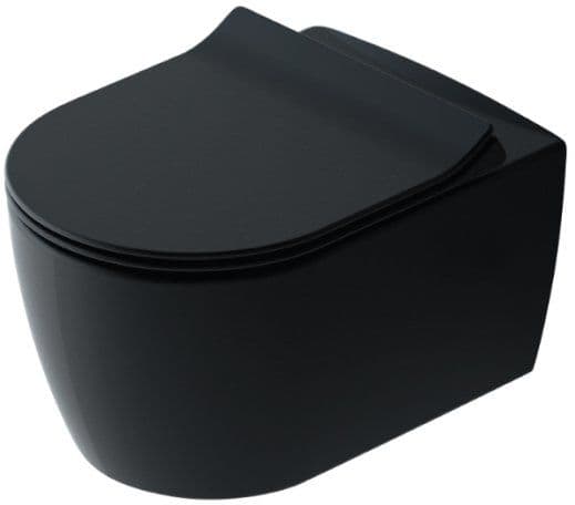 Унитаз подвесной Idevit Alfa Rimless с сиденьем Soft Close SETK3104-2616-145-1-6000