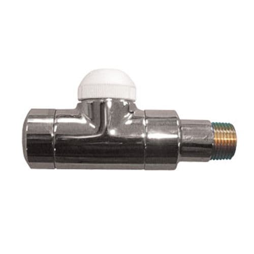 Клапан термостатический Herz TS-90 De Luxe 1/2" прямой, хром 792341