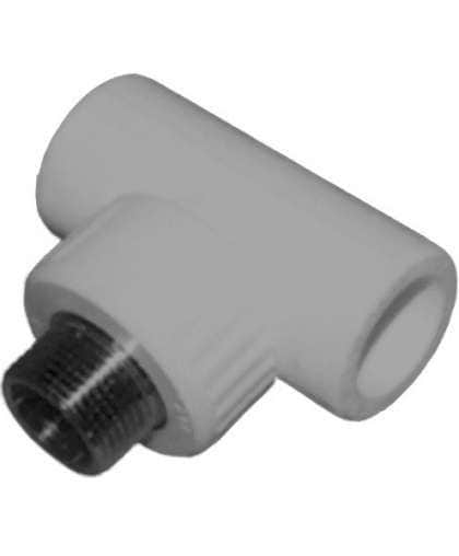 Тройник комбинированный н/р 25х1/2" Valfex