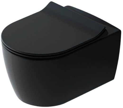 Унитаз подвесной Idevit Alfa Rimless с сиденьем Soft Close SETK3104-2616-145-1-6000