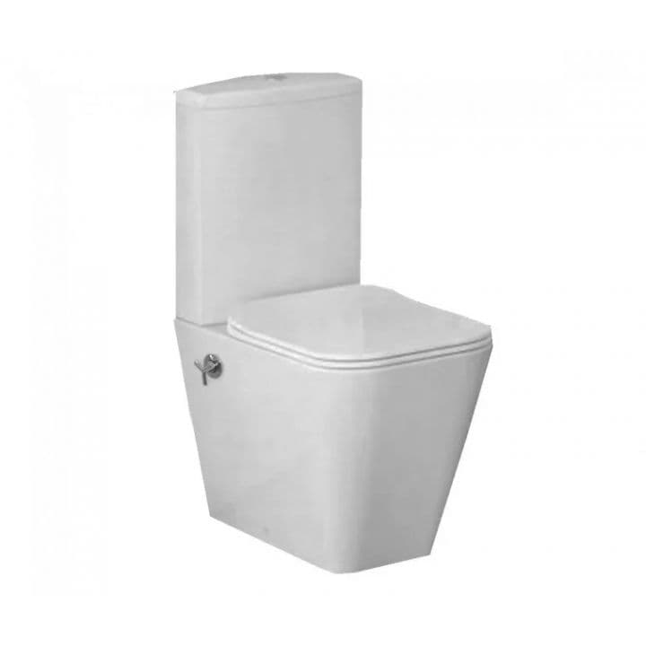 Напольный унитаз iDevit Halley с функцией биде и вентилем + сиденье Soft-Close SETK3204-0317-001-1-6200