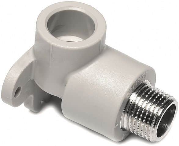 Настенный угольник Wavin 20x1/2" с наружной резьбой