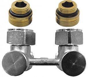 Узел подключения herz PROJECT, угловой 1/2" 1376642