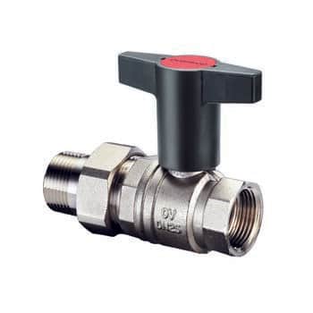 Шаровой кран с американкой Oventrop Optibal 1/2" НВ