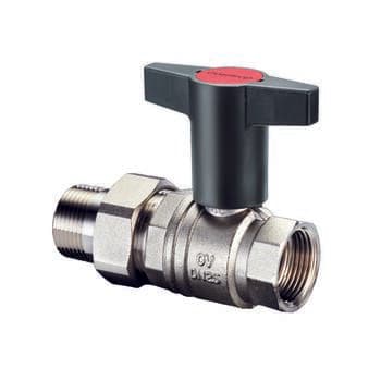 Шаровой кран с американкой Oventrop Optibal 1/2" НВ